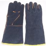 14''16'' cheap cowhide split leather welding glove